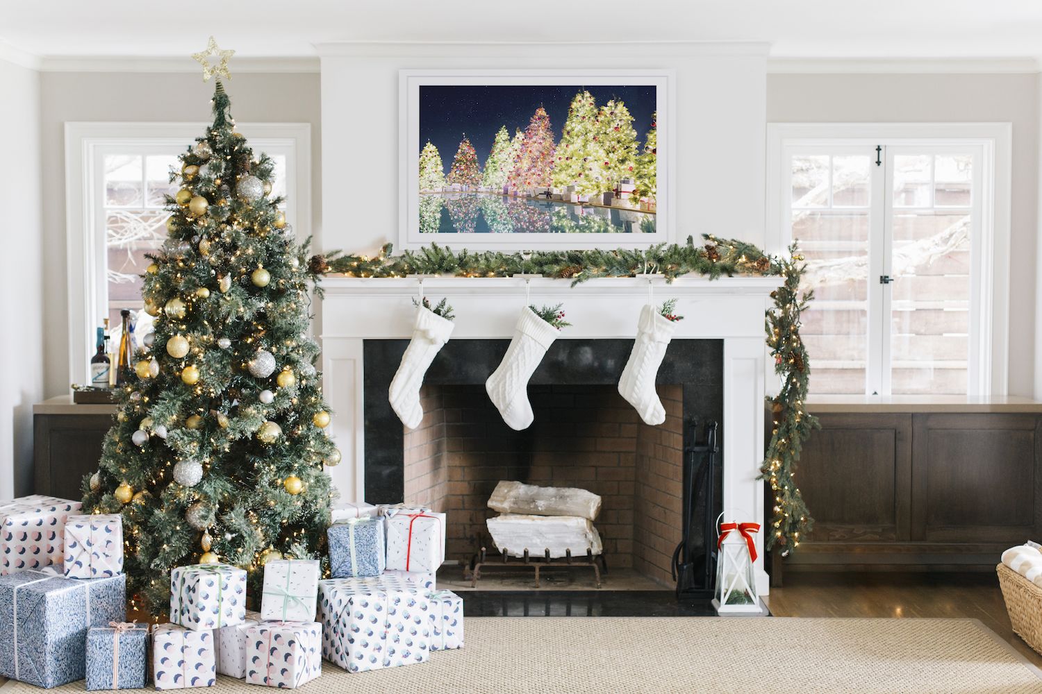 Holiday Fireplace Decor For Every Style Gray Malin