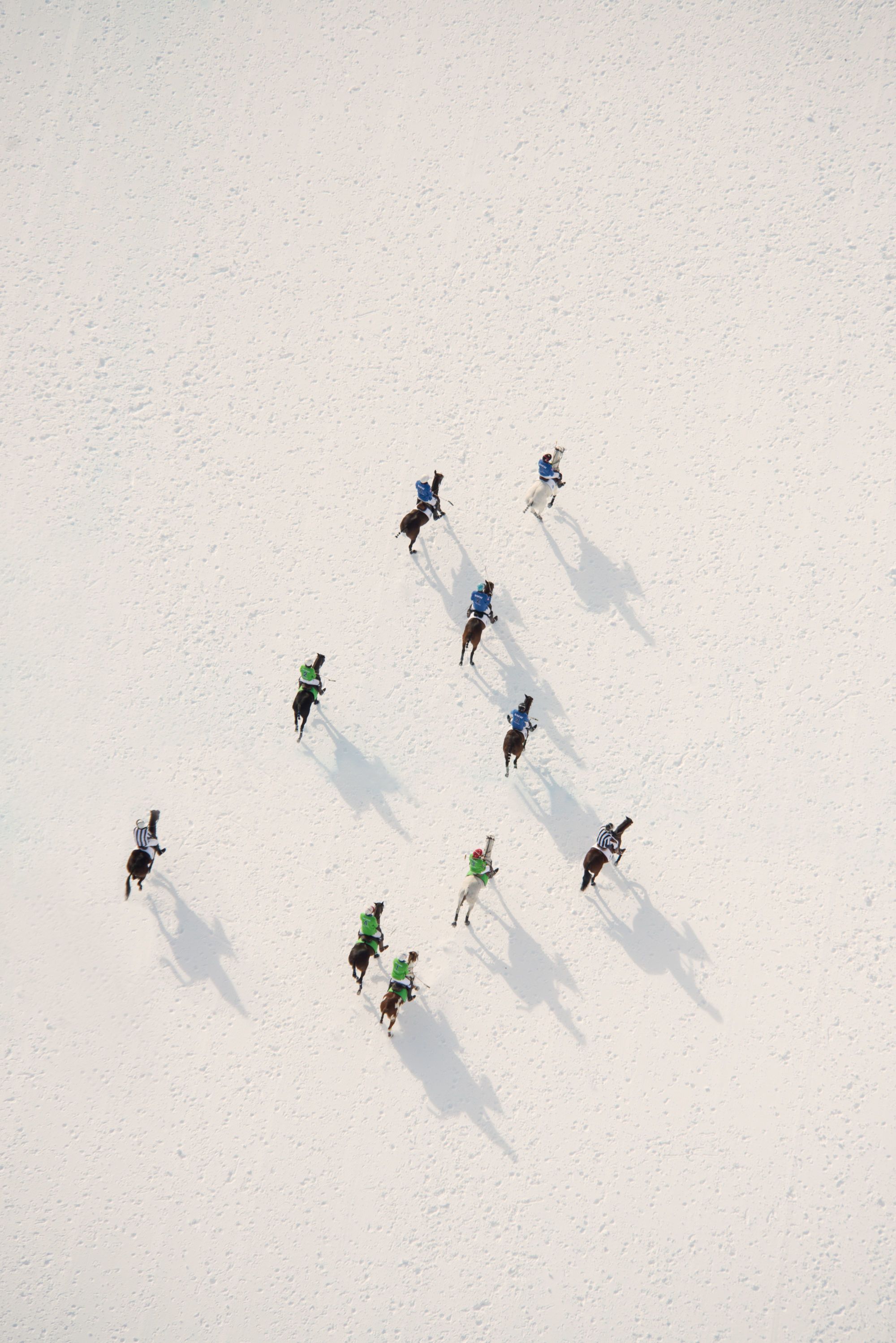 Behind the lens of Gray Malin's series, Snow Polo | Gray Malin