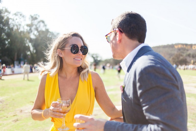 Gray Malin with Lauren Conrad Veuve Clicquot Polo Classic