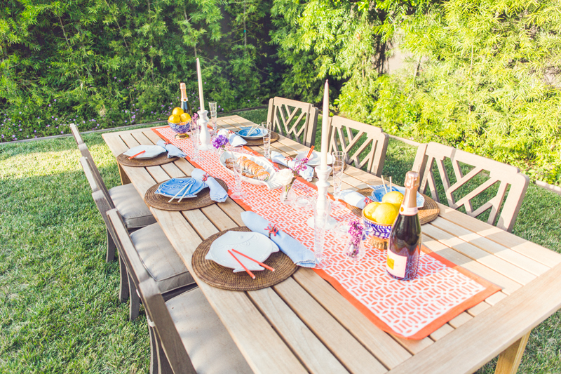 Backyard Dinner Party at it's finest