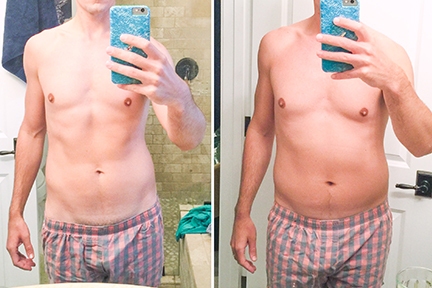 Before & After - Gray gets fit with the Scarsdale diet