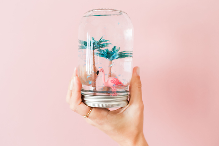 DIY summer snow globes by Gray Malin