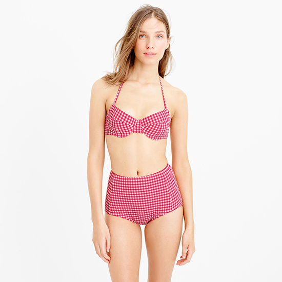 J. Crew two piece inspired by 'Summertime Swimmers' by Gray Malin