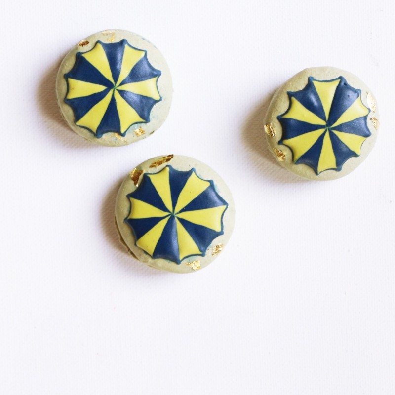 French macarons inspired by Gray Malin At the Parker