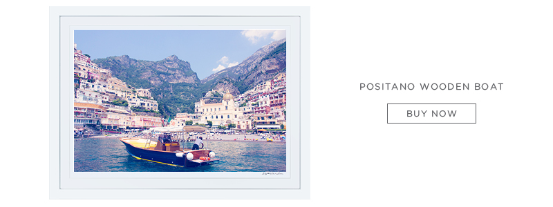 Positano Wooden Boat