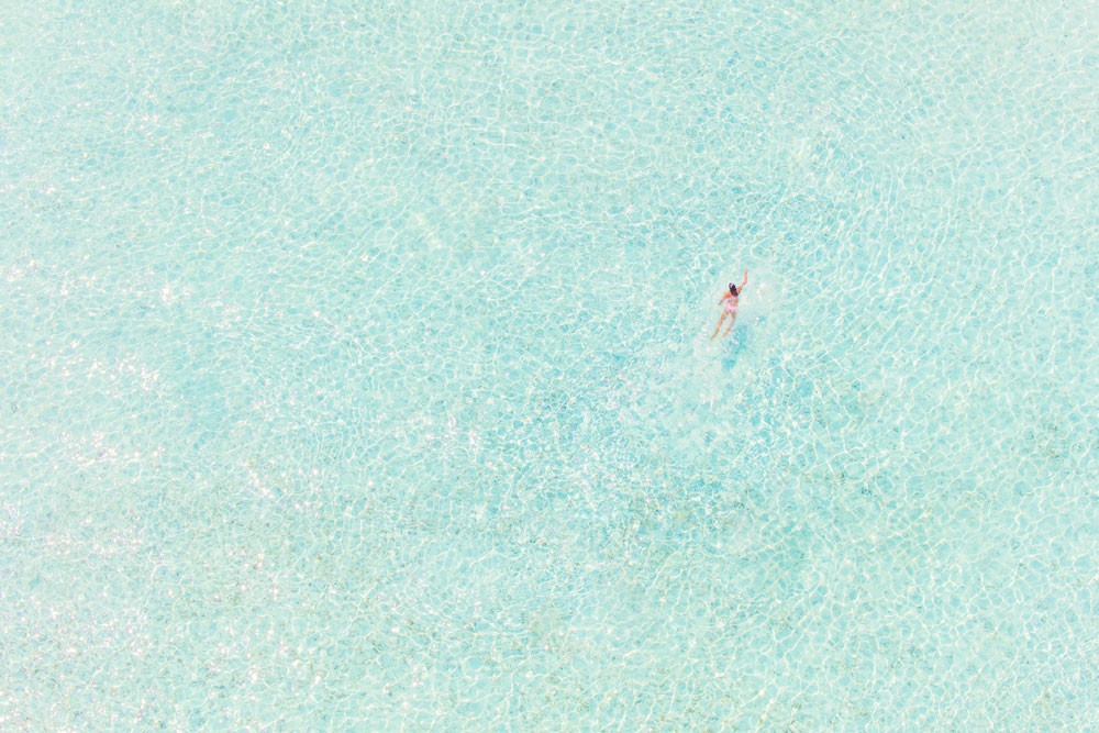 Girl in Pink, Bora Bora - Gray Malin