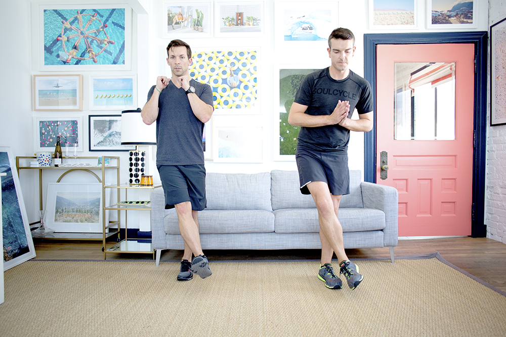 Hotel Room Workout: Lateral Squats