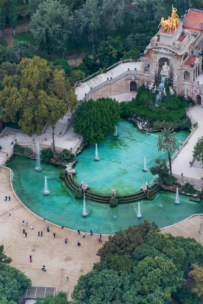 Cascade Fountain print by Gray Malin