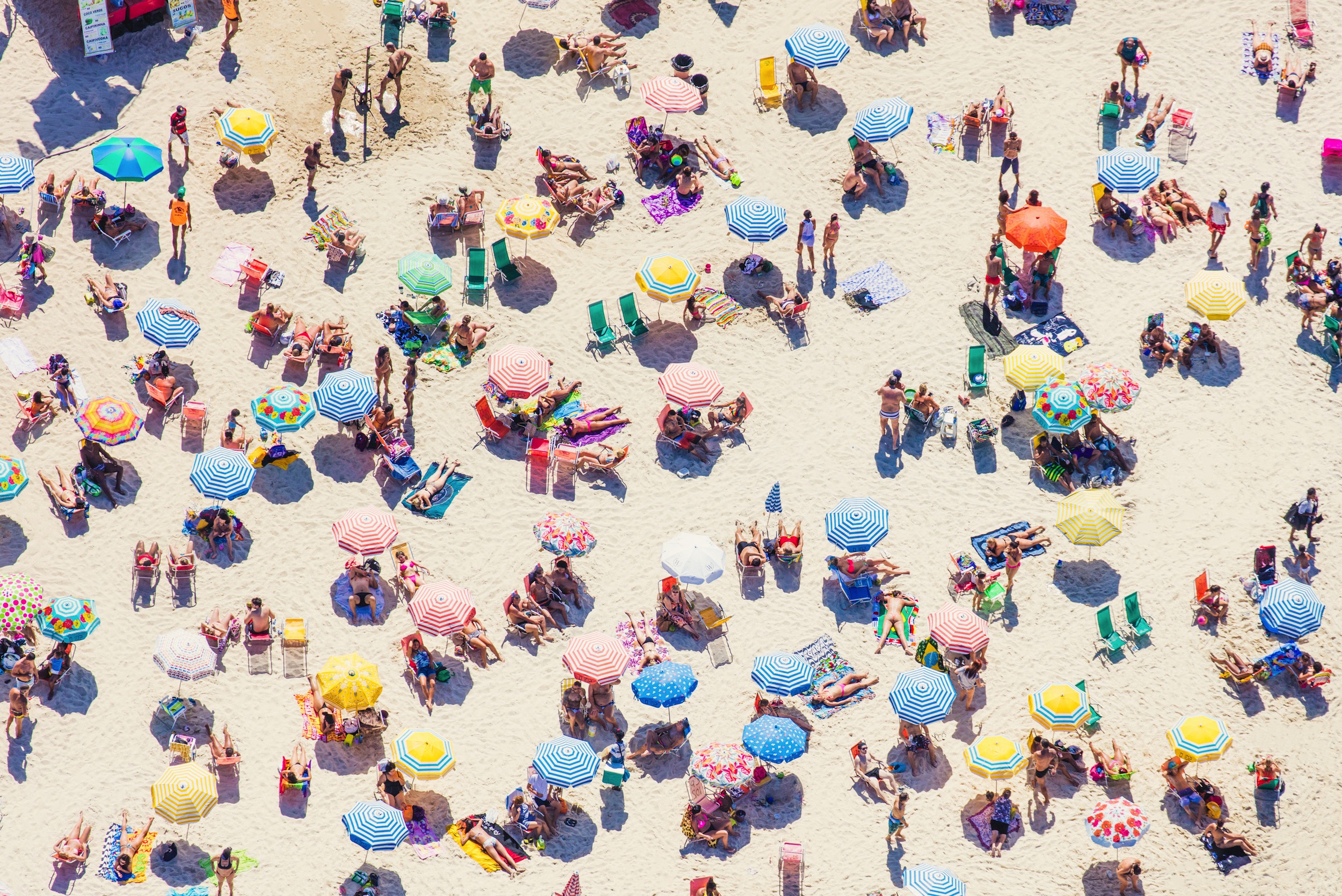 Gray Malin's New Rio Beach Aerials - Ipanema Beach