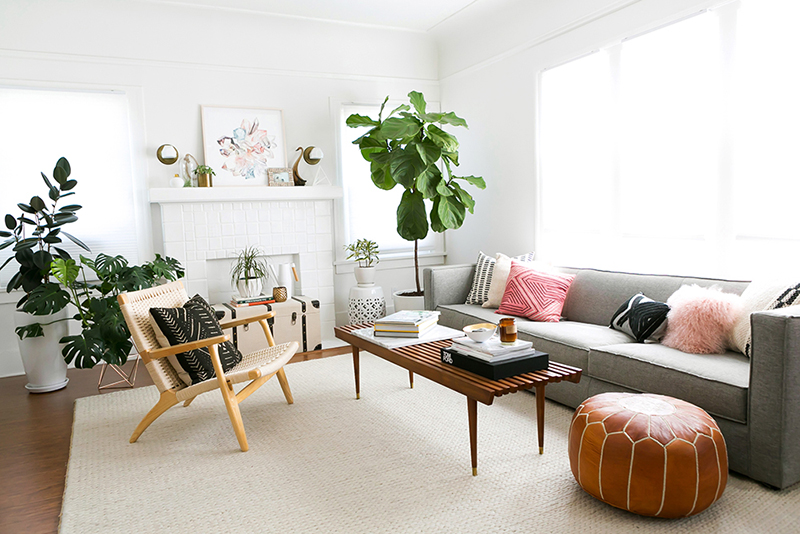 See Monica Wang's cool and airy home tour on GrayMalin.com/lifestyle