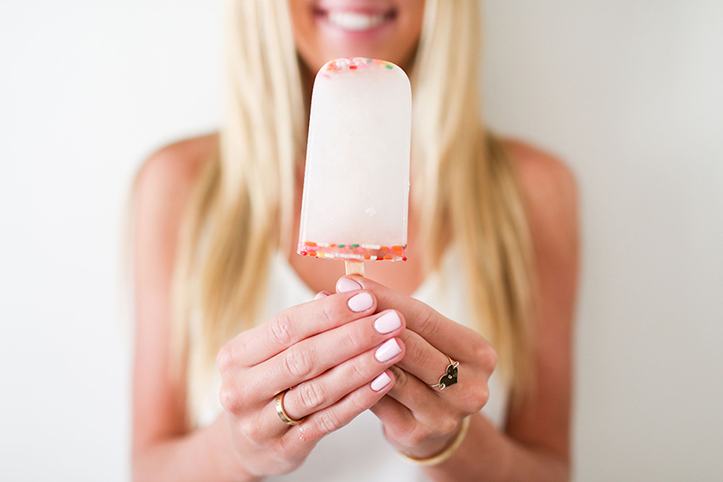 6 Things To Do With Sprinkles: Coconut Water Pops