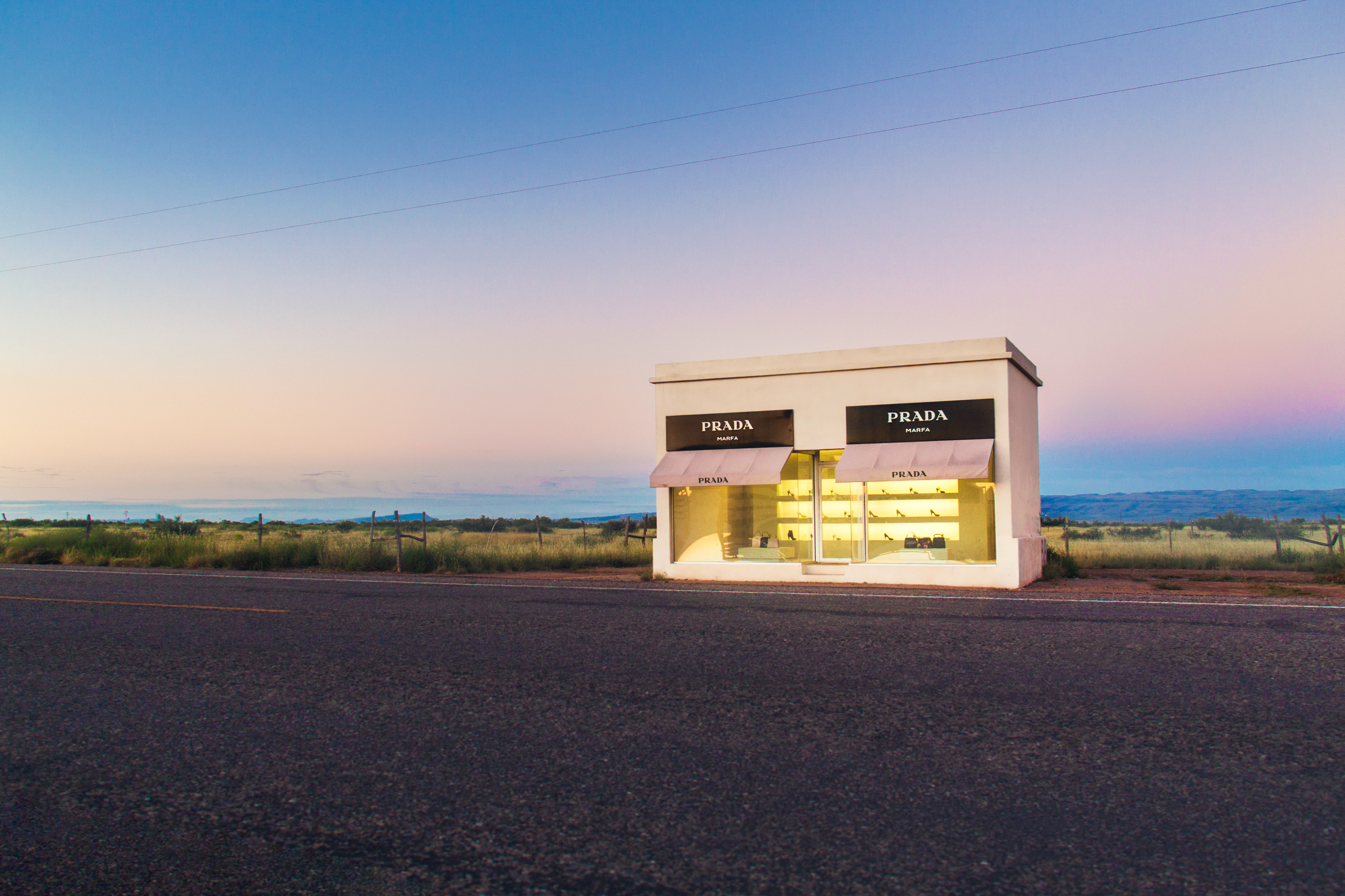 NEW Prada Marfa from Gray Malin - Sunrise