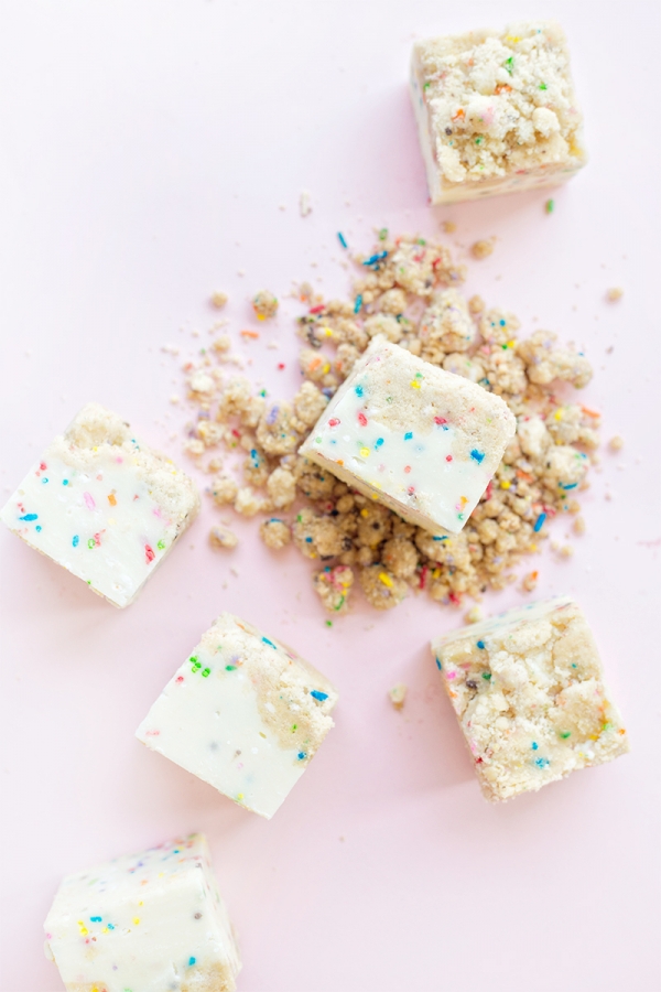 Funfetti Fudge, just one of 6 Things To Do With Sprinkles on GrayMalin.com