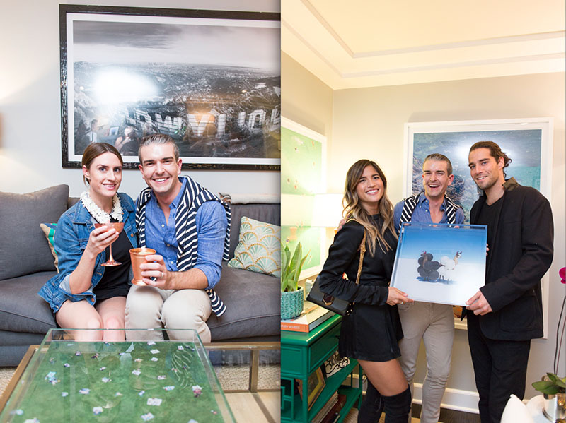 Gray Malin Celebrates Gray Malin Home Collection in his Home in LA