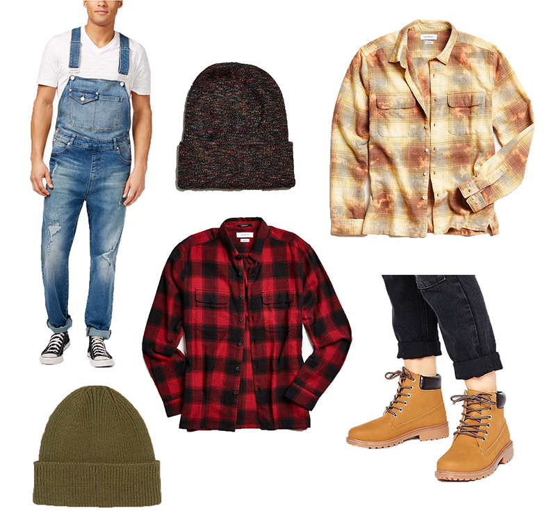 Last Minute Halloween Costume - Lumberjack