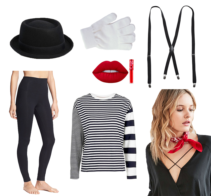 Gray Malin's Last Minute Costume - Mime