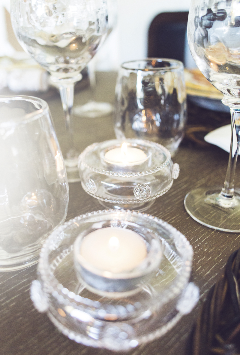 Thanksgiving Table Setting Tips - Pick the right glassware