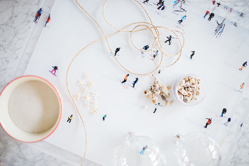 how to make beach ornaments for Christmas | GrayMalin.com/Lifestyle