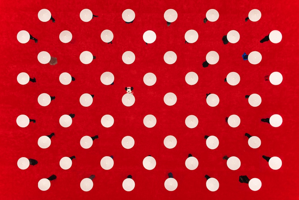 Gray Malin works with Minnie Mouse for National Polka Dot Day - The Leading Lady