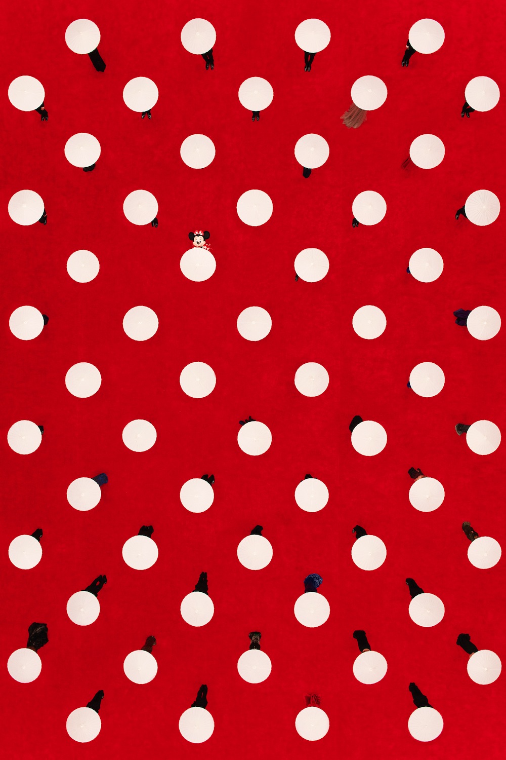 Gray Malin's Leading Lady - Minnie Mouse for National Polka Dot Day