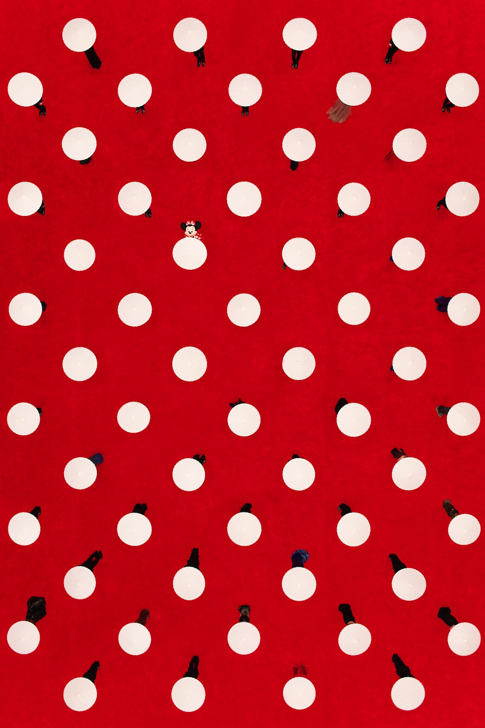 Gray Malin's Leading Lady - Minnie Mouse for National Polka Dot Day