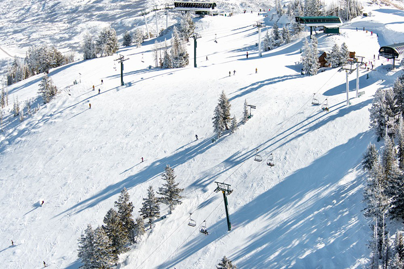 Deer Valley print by Gray Malin | The Best 3-Day Weekend Getaways