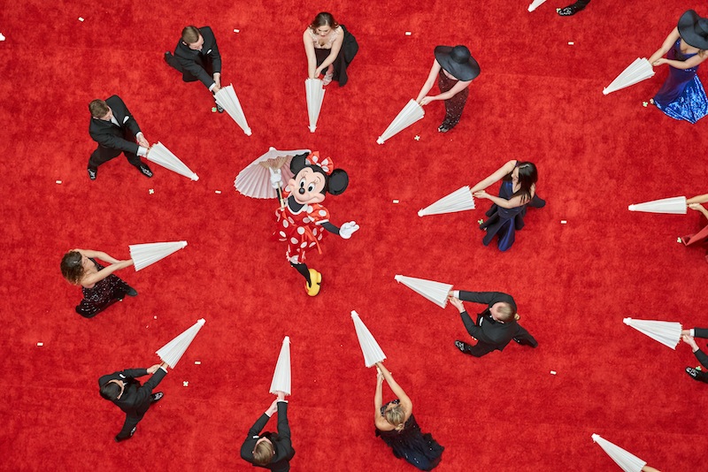 Gray Malin - Behind the Scenes - Creating The Red Carpet with Minnie Mouse