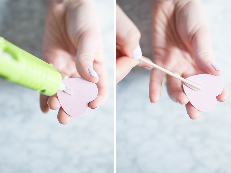 How to make DIY Drink Stirrers for Valentine's Day