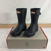 HUNTER ORIGINAL WELLY ブラック Hunter Original Tour Tall Boot, Black, W8 | eBay
