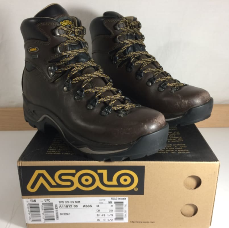 Asolo TPS 520 GV Evo Men's Hiking Boots, Chestnut, Men's US 9.5 