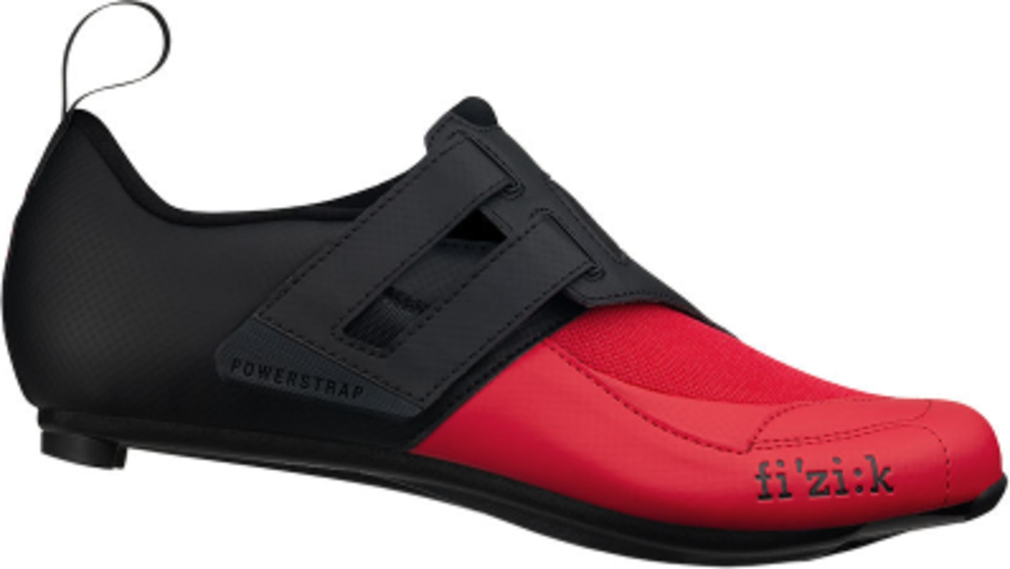 Fizik Transiro R4 Powerstrap Men s Cycling Shoes Black Red