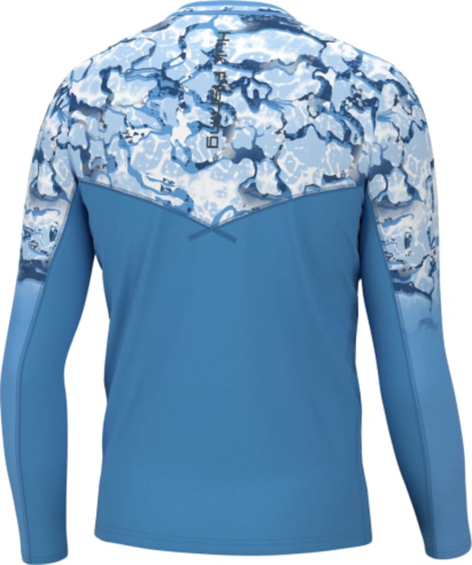 Huk Icon X Inside Reef Camo Fade Men's Long Sleeve Tech Shirt