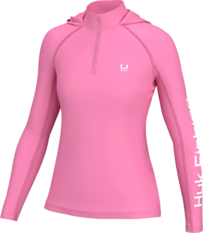 Huk Icon Long Sleeve Hoodie Women's Tech Shirt