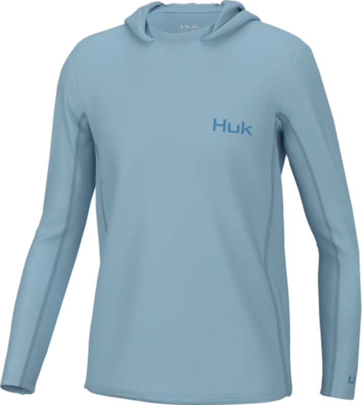 Huk Pursuit Fin Flats Kid s Tech Shirt Great Lakes Outpost