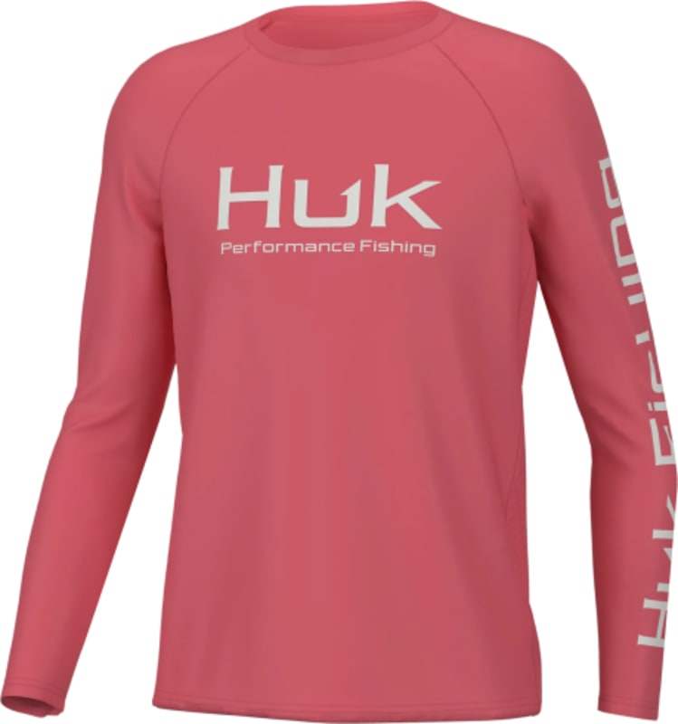 Huk Pursuit Solid Kid's Tech Shirt