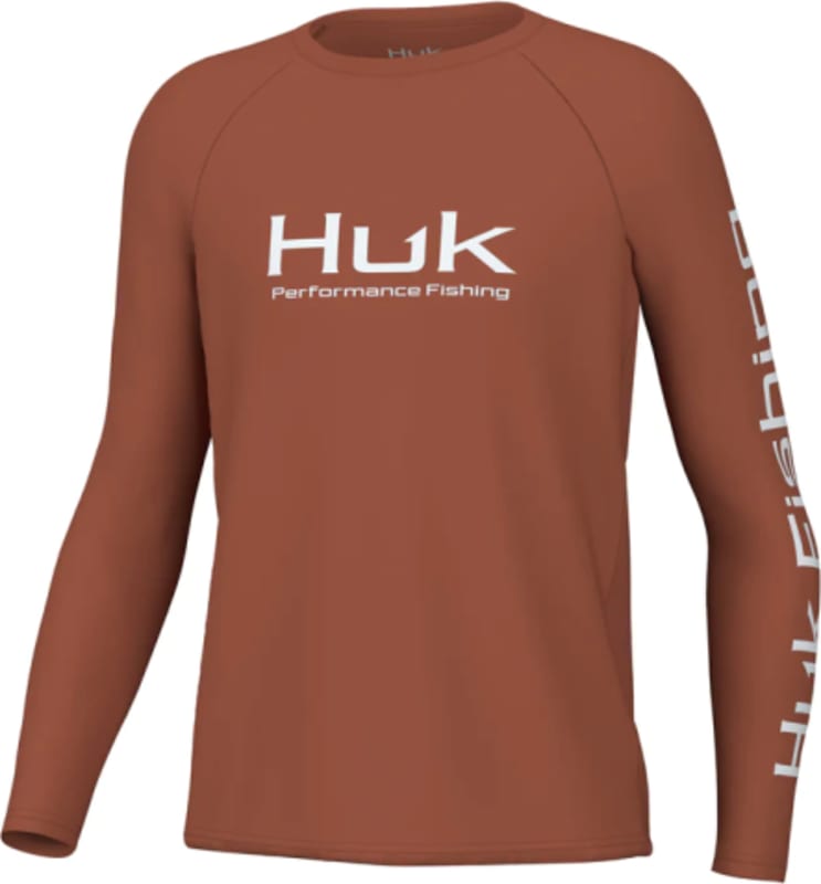  HUK Unisex Pursuit Graphic Long Sleeve, Fishing Shirt