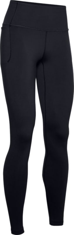 Women's leggings Under Armour Women's UA Meridian Leggings - black/metallic  silver, Tennis Zone