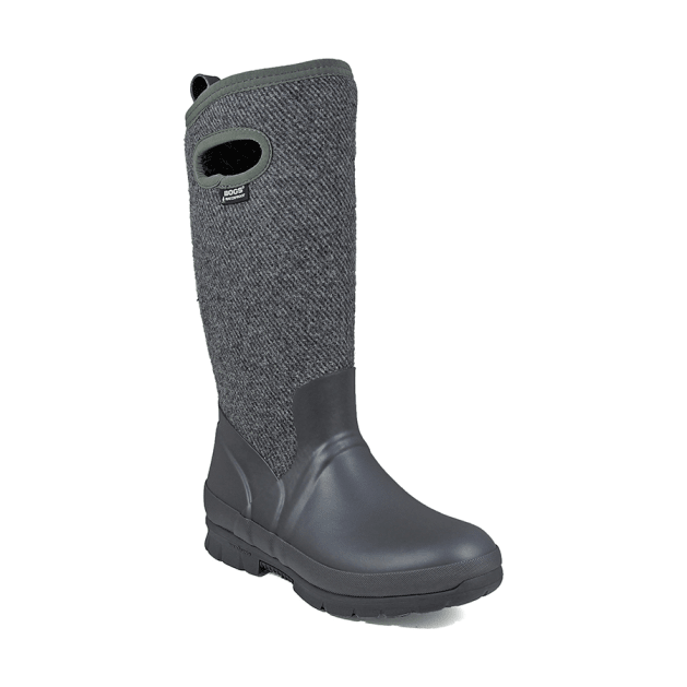 Bogs Crandall Wool Boots Women s Dark Gray Size 10 Great Lakes Outpost