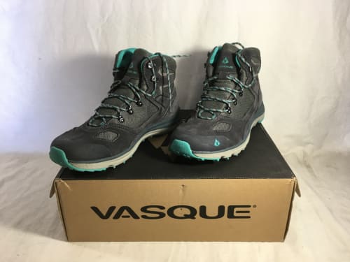 Vasque Mesa Trek Boots Women s Ebony Baltic Size 10.5 Great Lakes Outpost