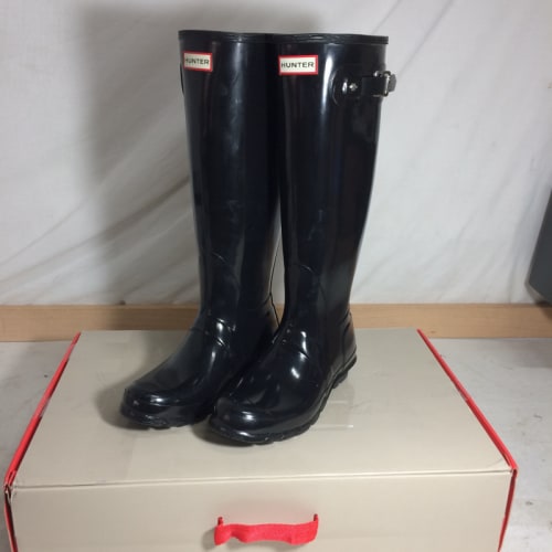 Hunter Original Tall Gloss Women s Boots Great Lakes Outpost