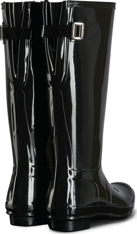 Hunter tall adjustable rain boots top
