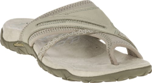 Merrell Terran Post II Sandals Women s Taupe Size 8 Great Lakes Outpost