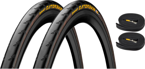 Continental Gatorskin Fold 700 X 32 Pair with 2 42mm 25 32 Tubes