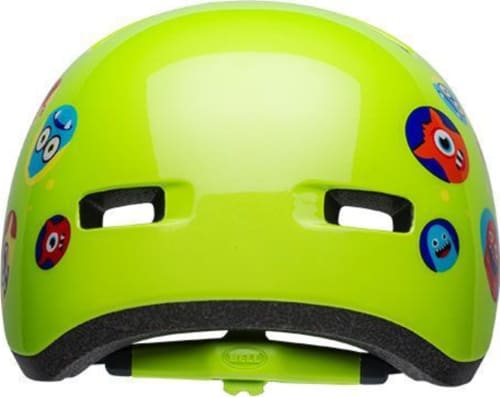 BELL7104359-bell-lil-ripper-child-bike-helmet-monsters-gloss-green-back
