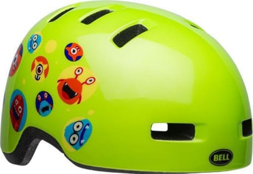 BELL7104359-bell-lil-ripper-child-bike-helmet-monsters-gloss-green-front-right