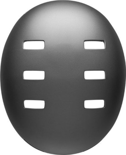 BELL7113908-bell-local-bmx-skate-helmet-matte-gray-top