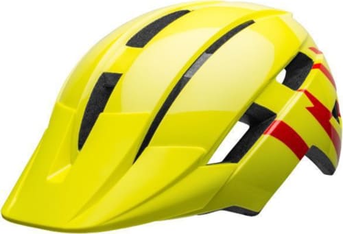 BELL7116440-bell-sidetrack-ii-child-youth-bike-helmet-strike-gloss-hi-viz-red-front-left