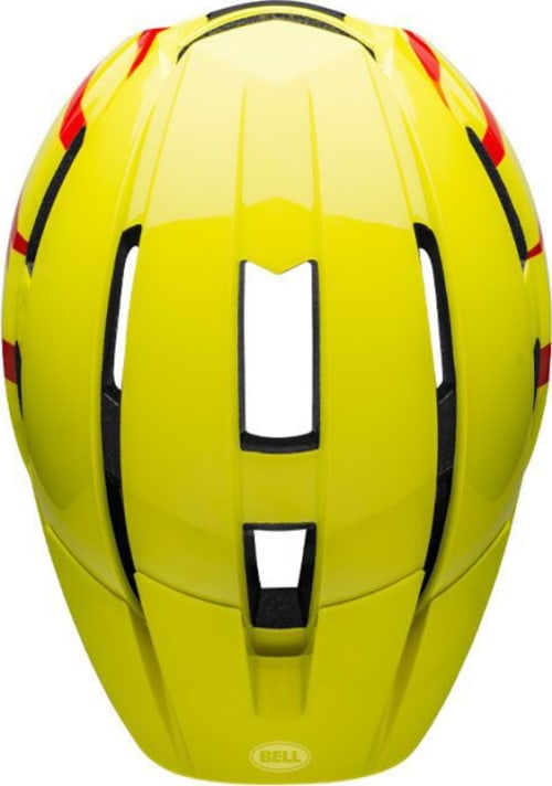 BELL7116440-bell-sidetrack-ii-child-youth-bike-helmet-strike-gloss-hi-viz-red-top
