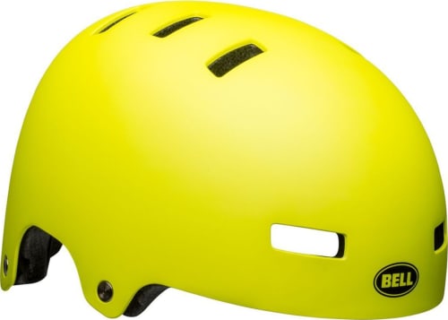 BELL7129014-bell-local-bmx-skate-helmet-matte-hi-viz-front-right
