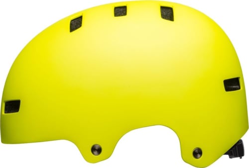 BELL7129014-bell-local-bmx-skate-helmet-matte-hi-viz-left